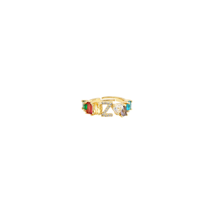 Lowe Multicolour Alphabet Z Ring