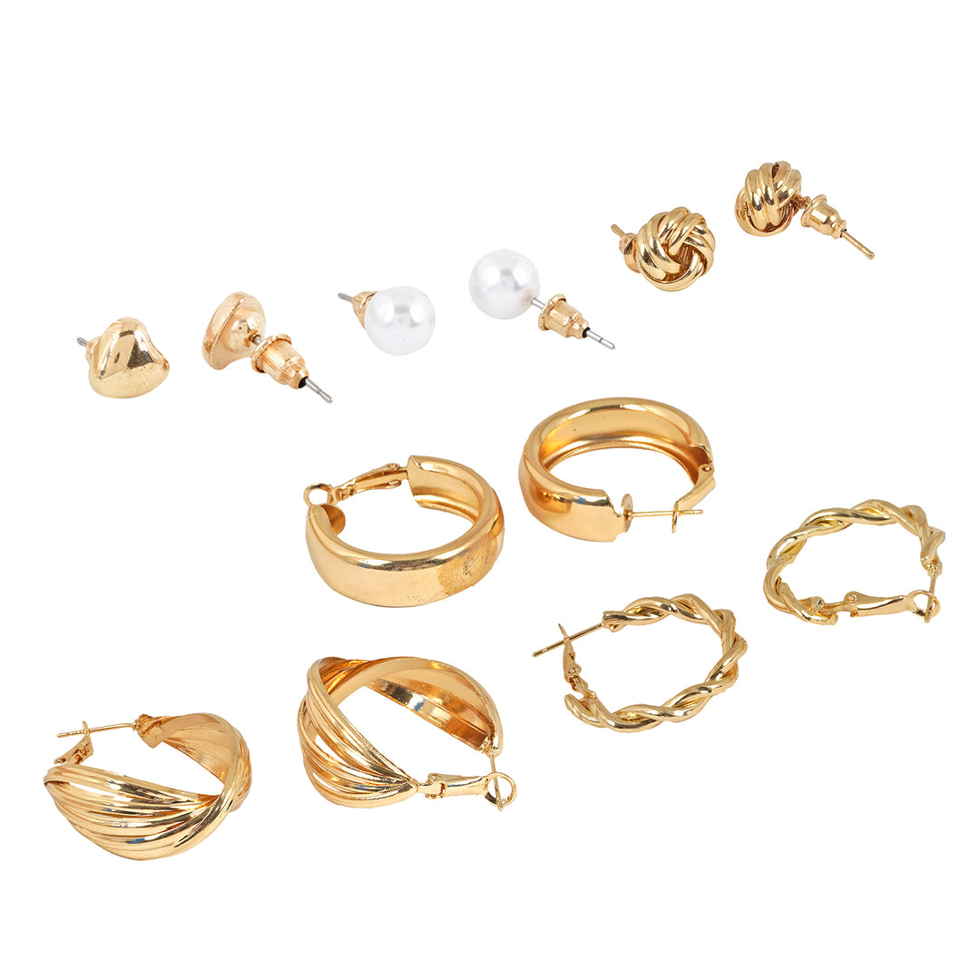 Glam in Gold Earring Set