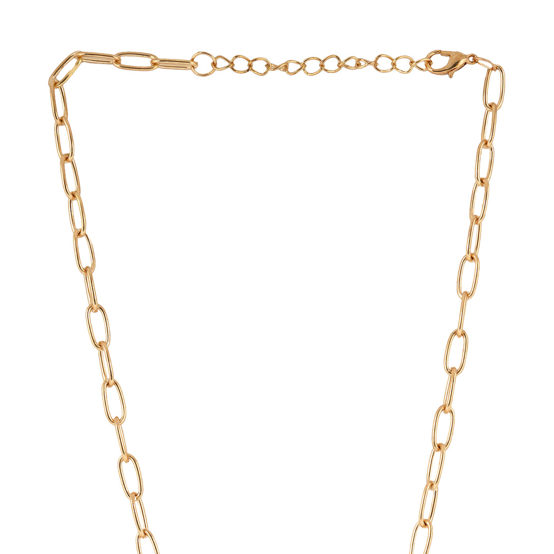 Faye Blue Heart Necklace