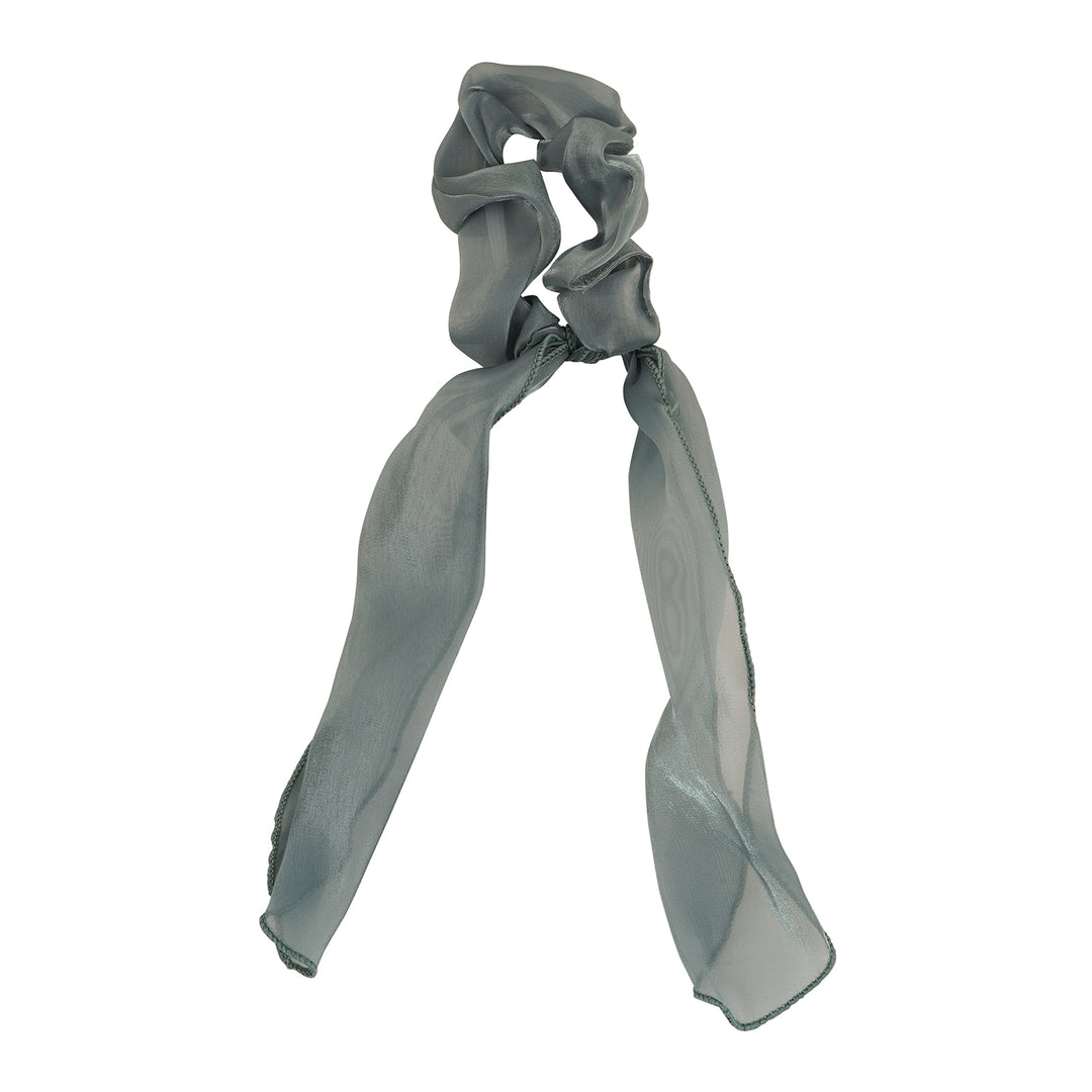 Remi Green Scarf Scrunchie