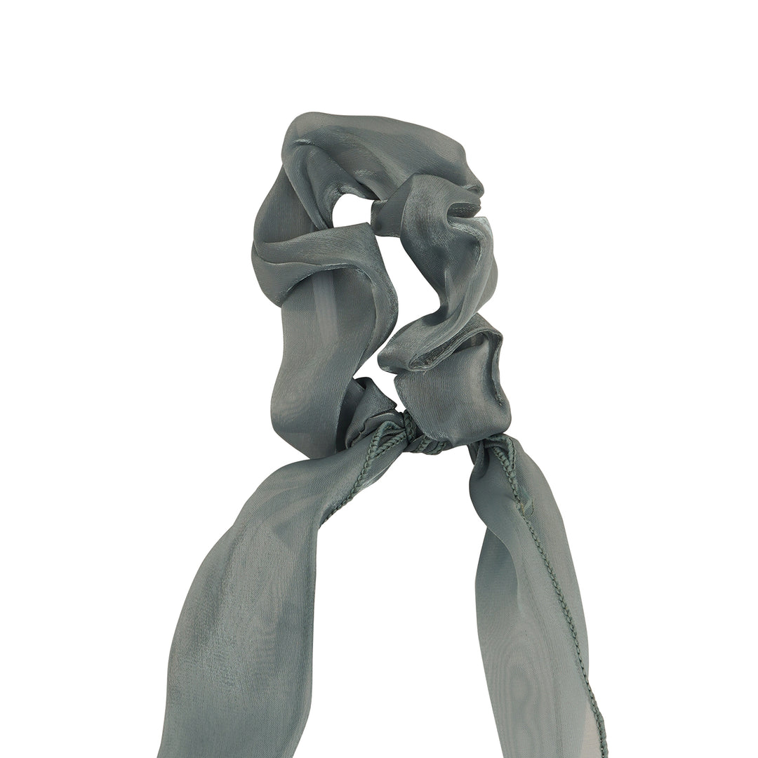 Remi Green Scarf Scrunchie