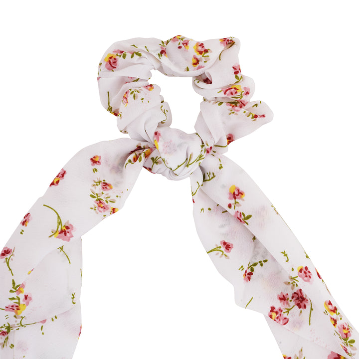Callan Floral Scarf Scrunchie