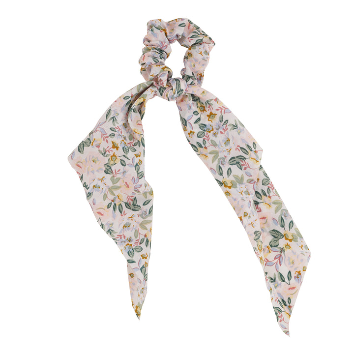 Irenne Floral Scarf Scrunchie