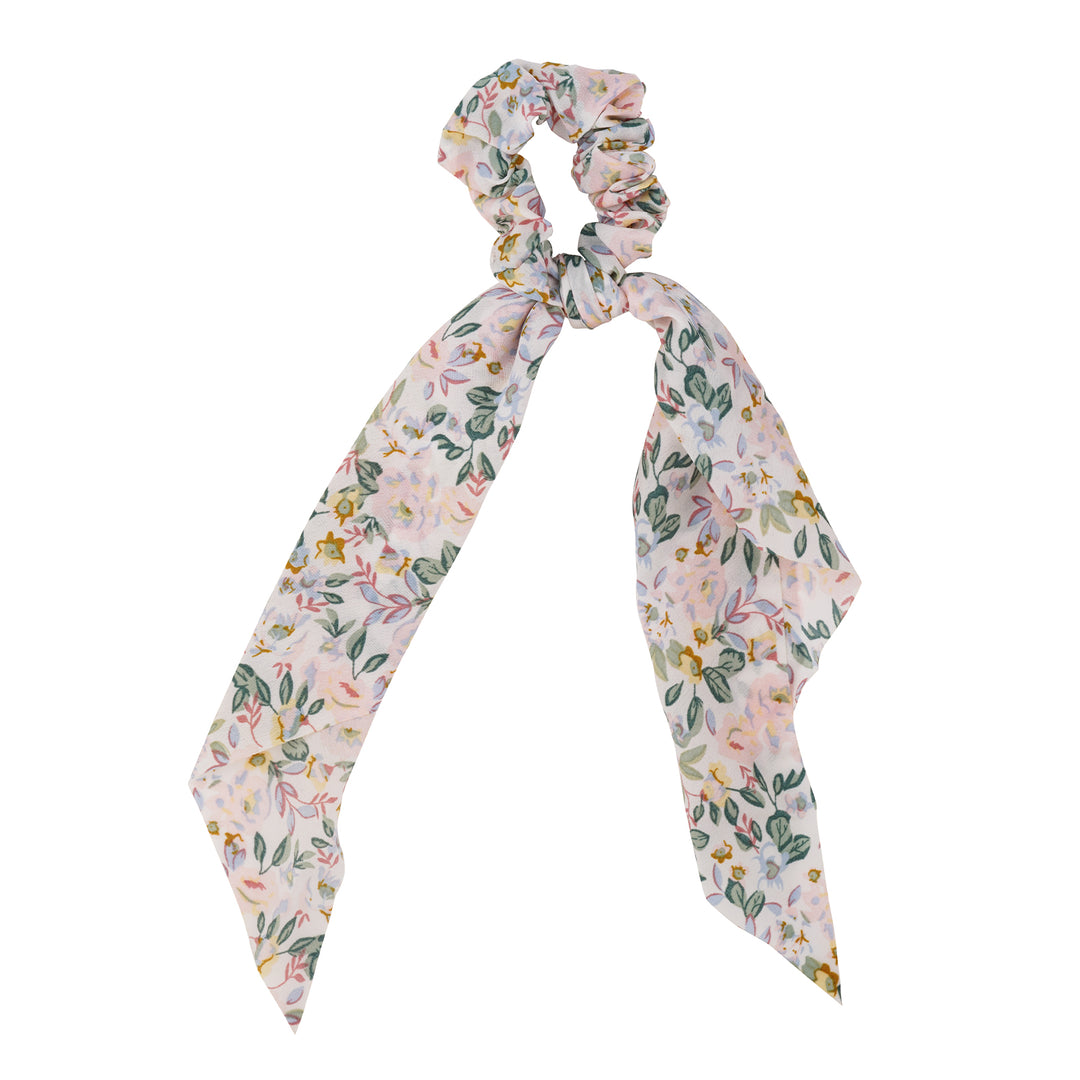 Irenne Floral Scarf Scrunchie
