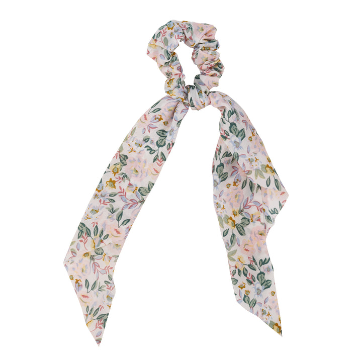 Irenne Floral Scarf Scrunchie