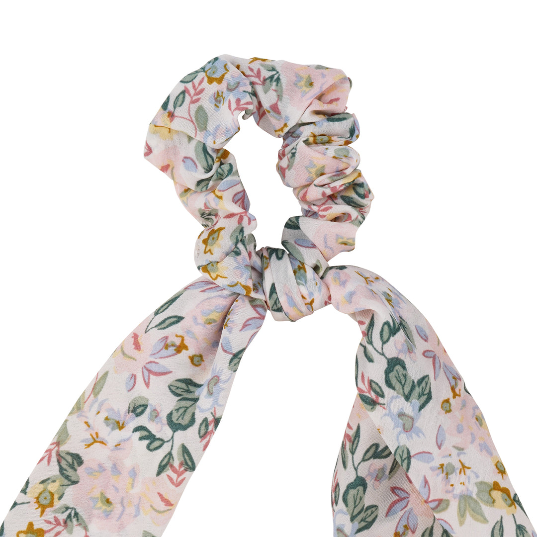 Irenne Floral Scarf Scrunchie