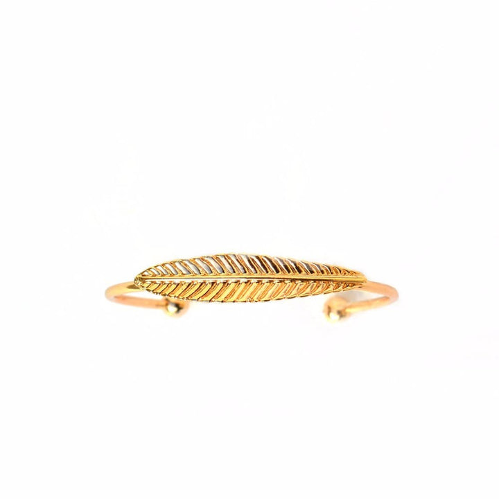 Single Leaf Gold Bracelet - Joker & Witch