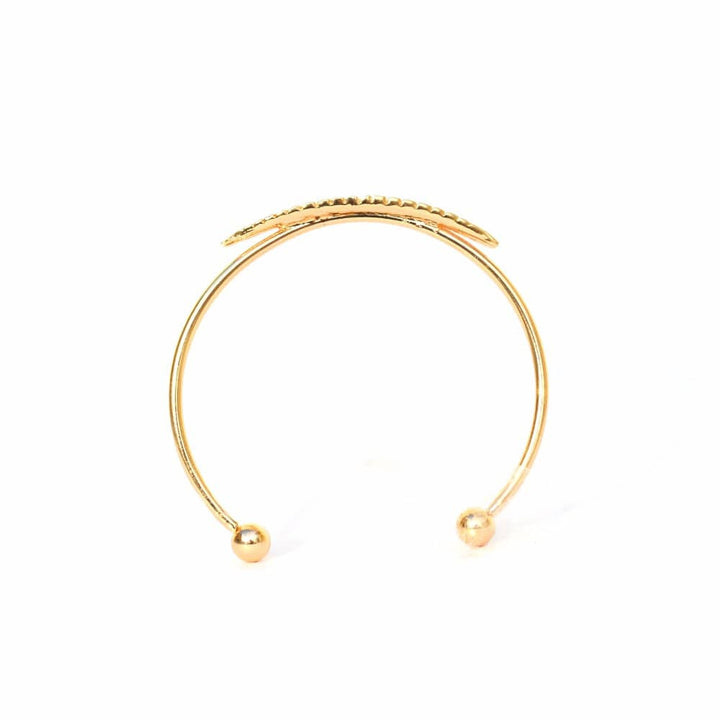 Single Leaf Gold Bracelet - Joker & Witch