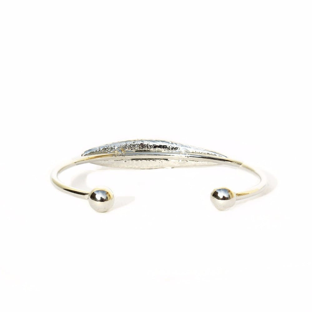 Single Leaf Silver Bracelet - Joker & Witch