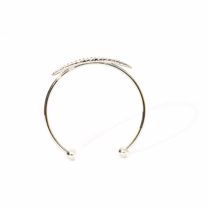 Single Leaf Silver Bracelet - Joker & Witch