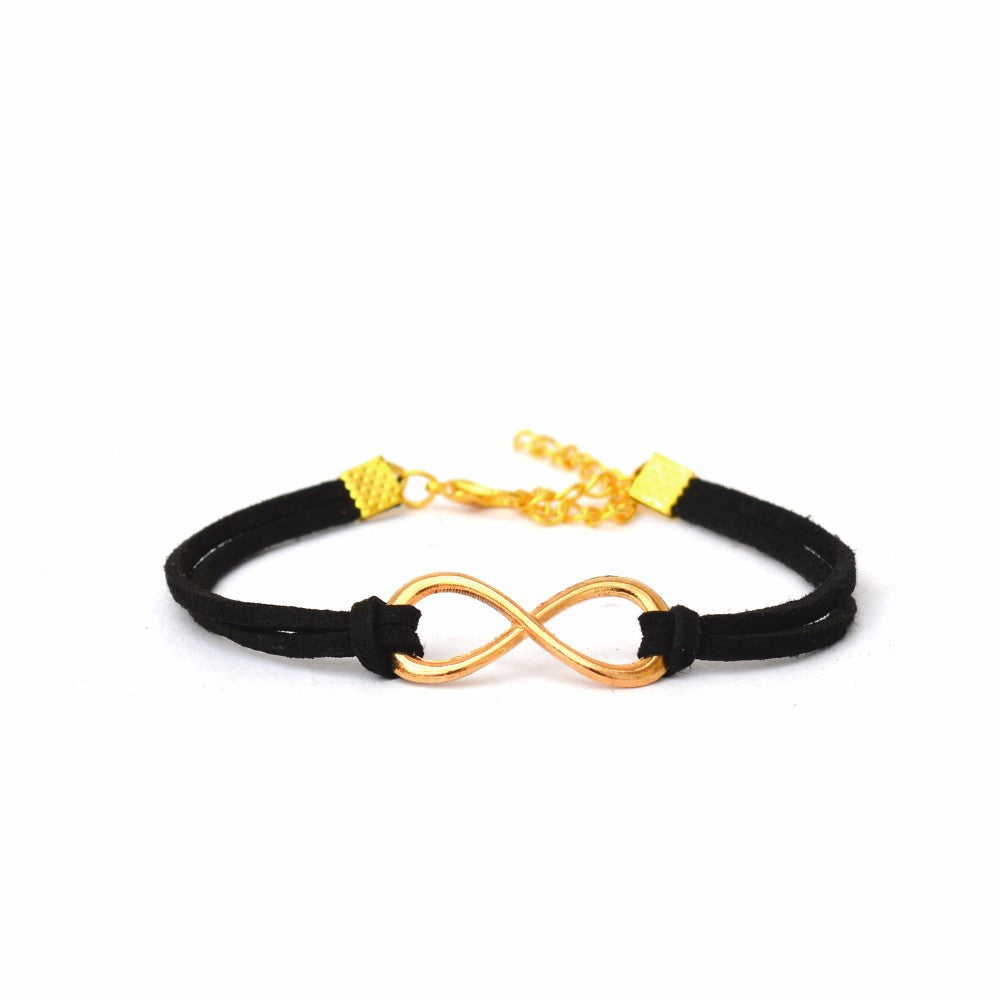 Black Infinity Bracelet - Joker & Witch