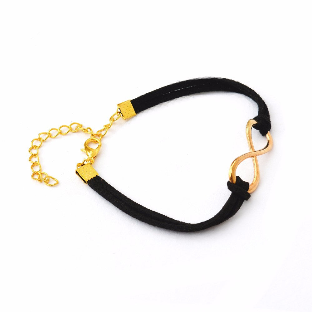 Black Infinity Bracelet - Joker & Witch