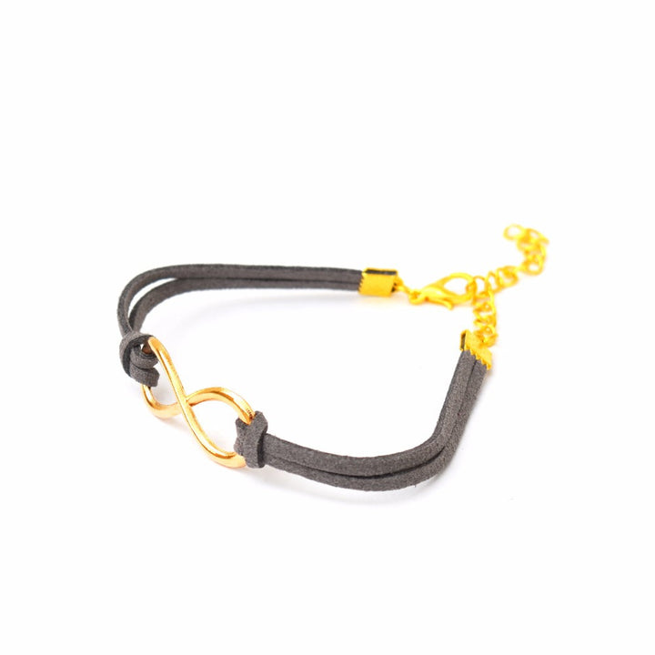 Grey Infinity Bracelet - Joker & Witch