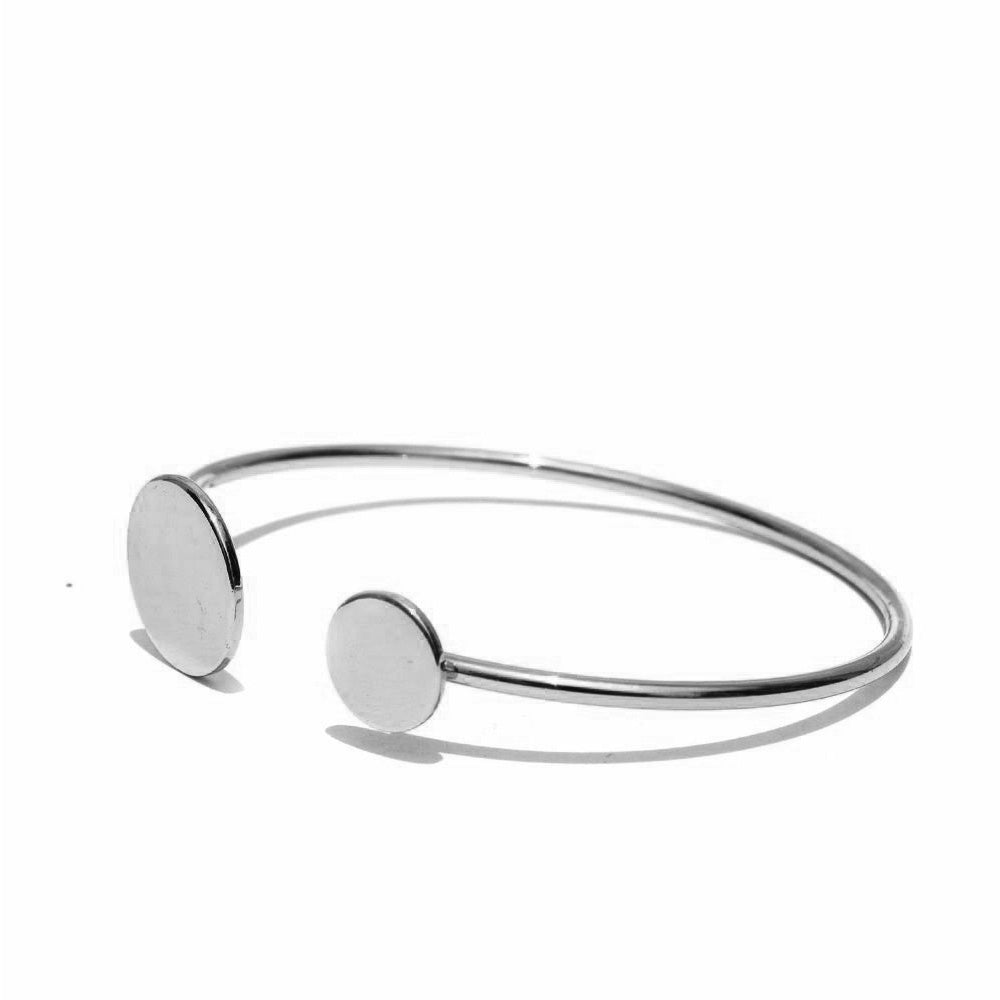 Minimal Dot Silver Bracelet - Joker & Witch