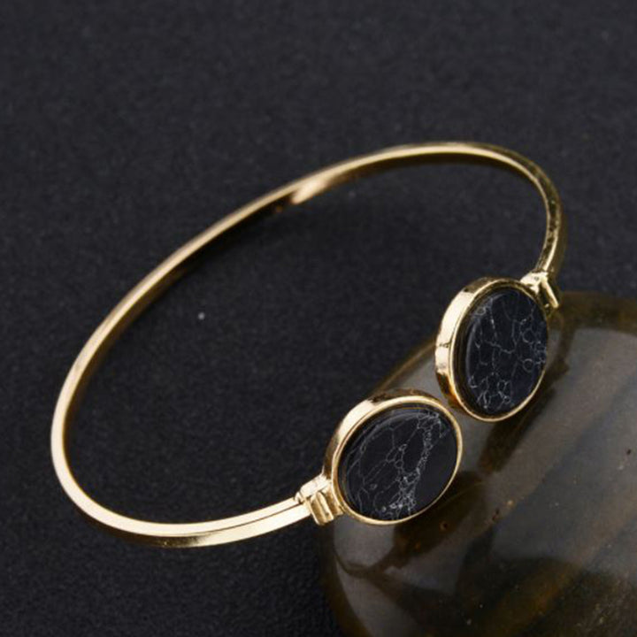 Marble Black Dot Bracelet - Joker & Witch