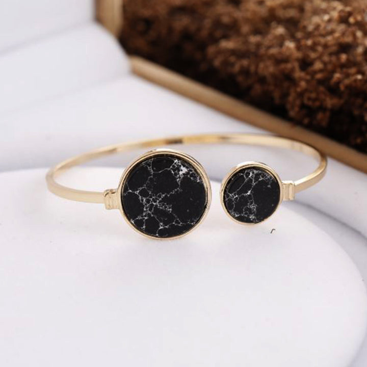 Marble Black Dot Bracelet - Joker & Witch