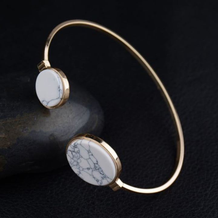 Marble White Dot Bracelet - Joker & Witch