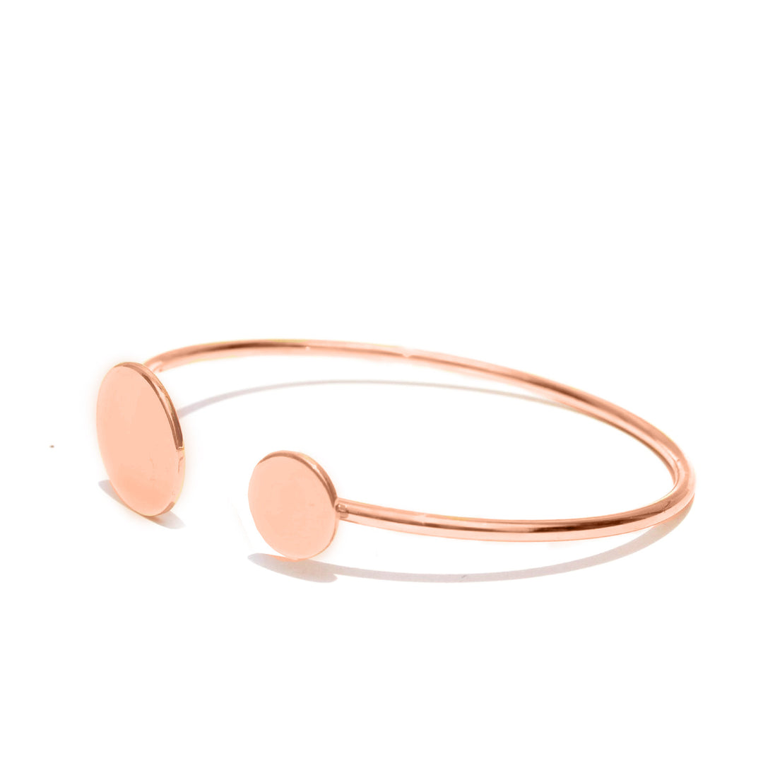 Minimal Dot Rosegold Bracelet - Joker & Witch