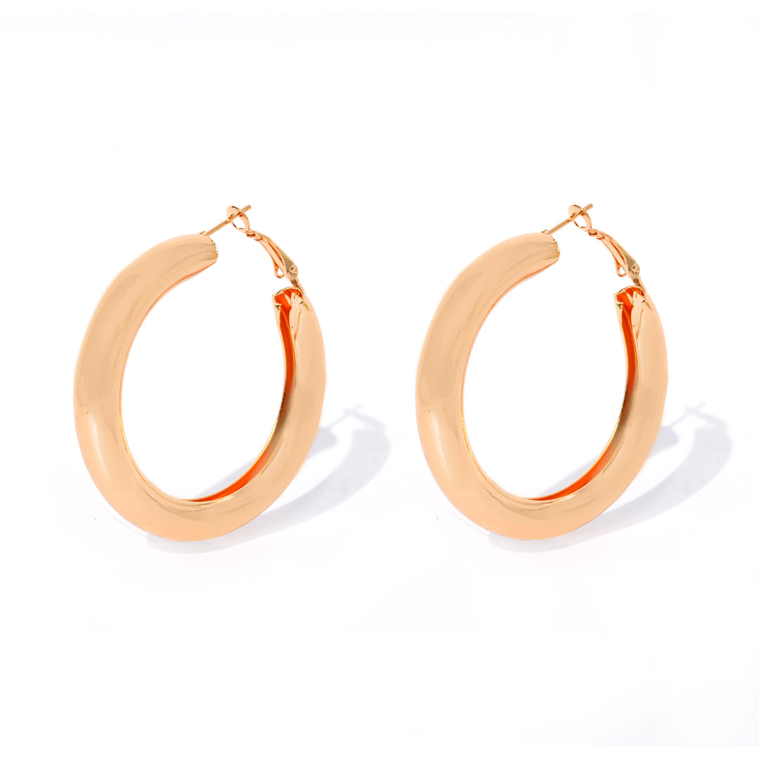 Classic Bold Gold Hoops