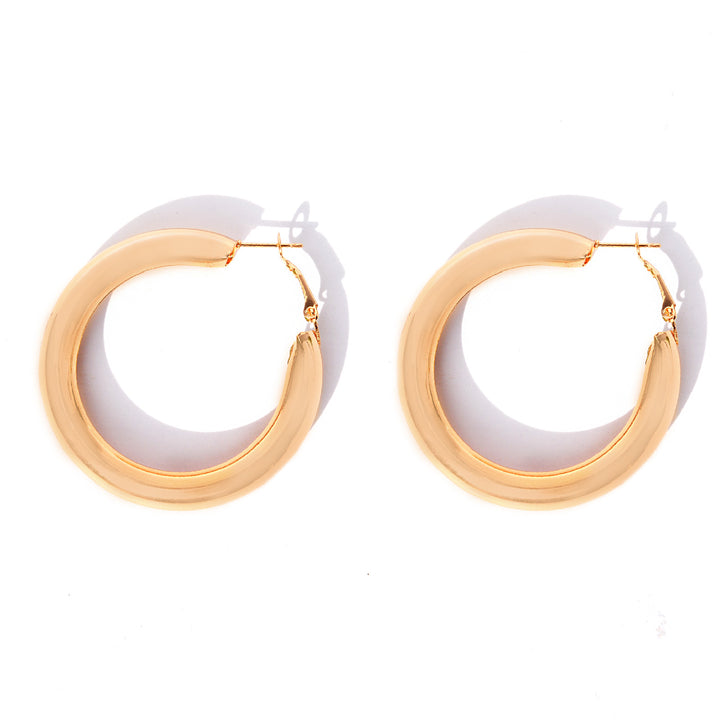 Classic Bold Gold Hoops