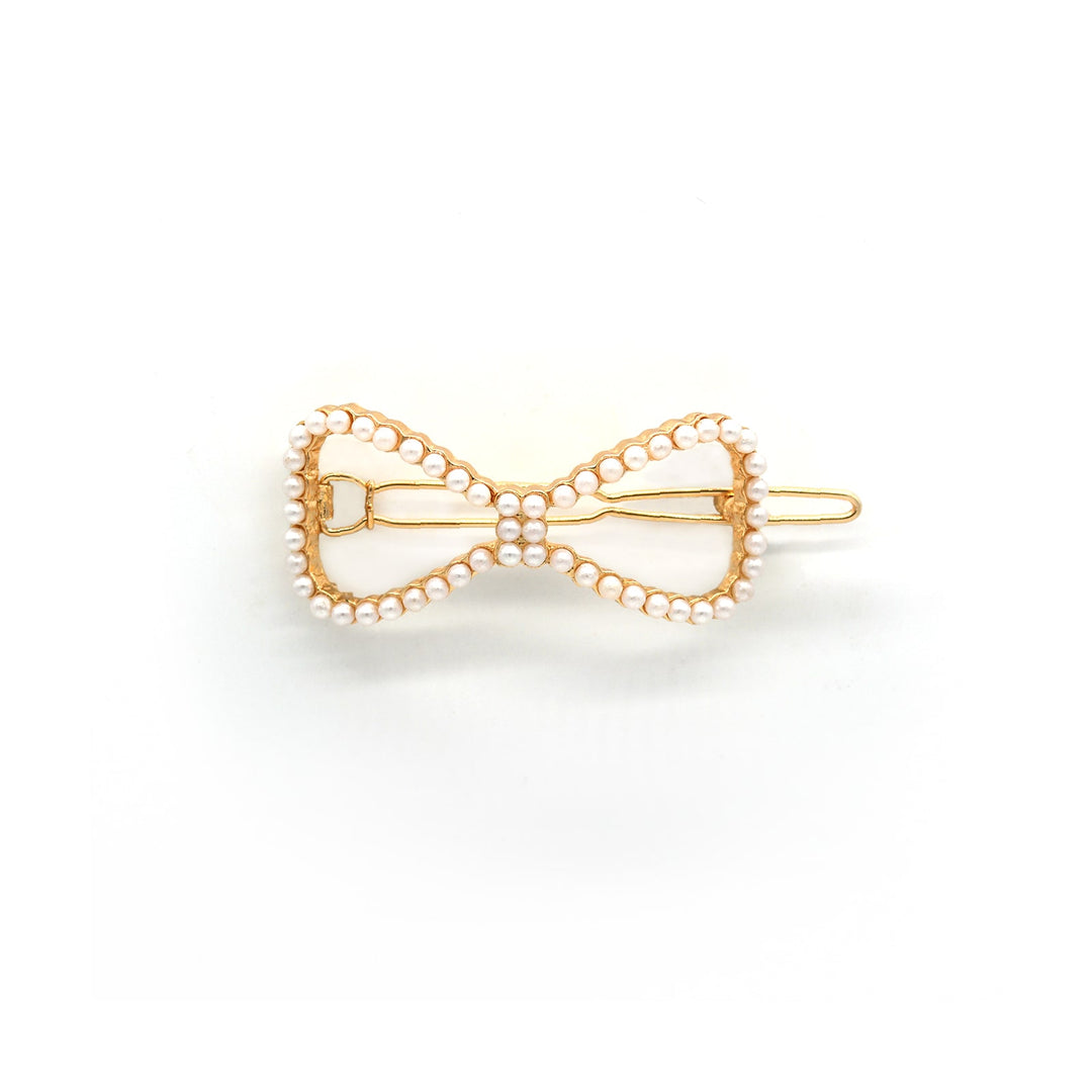 Miya Bow Gold Hairpin - Joker & Witch