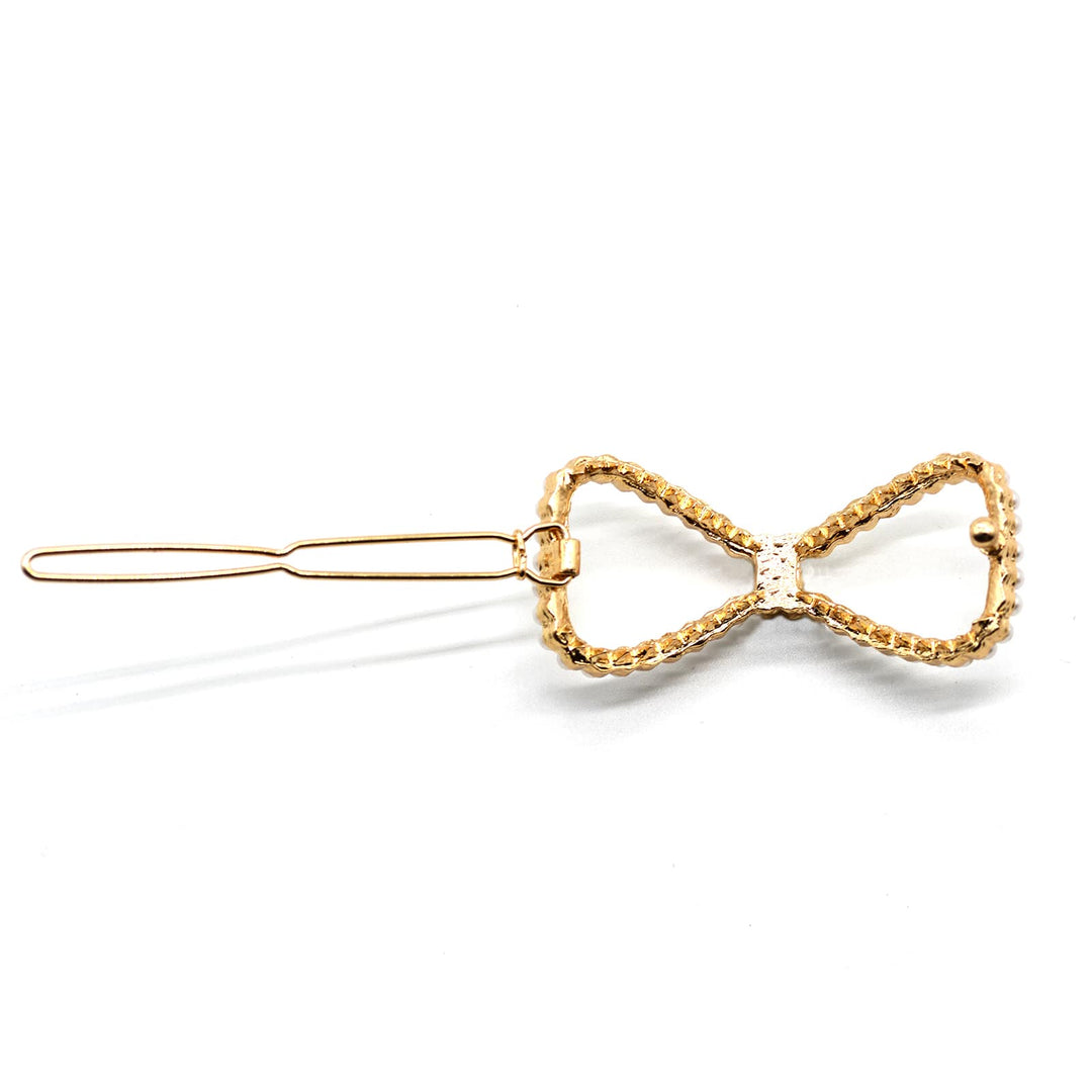 Miya Bow Gold Hairpin - Joker & Witch