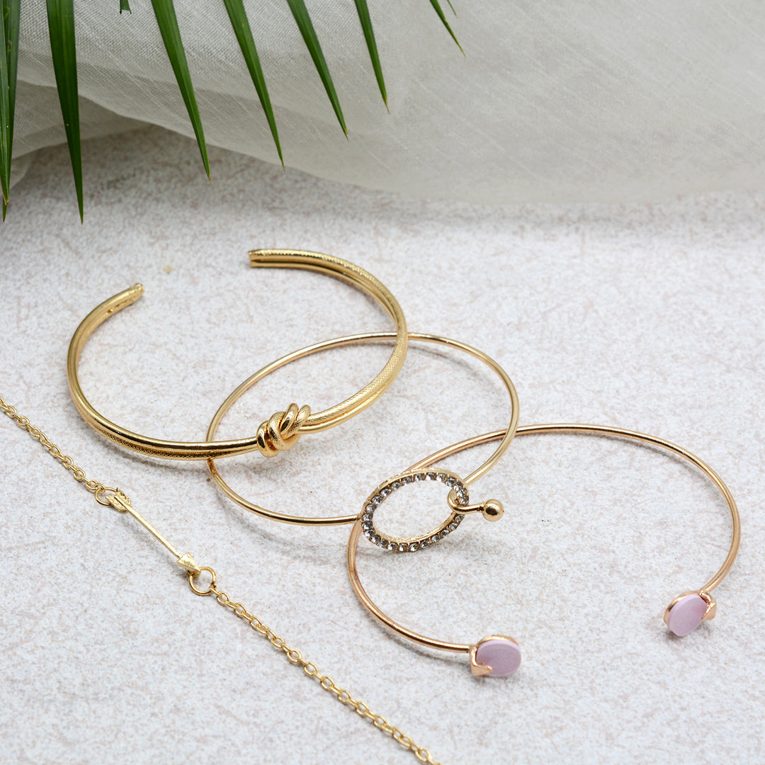 Golden Illusion Jewelry Set