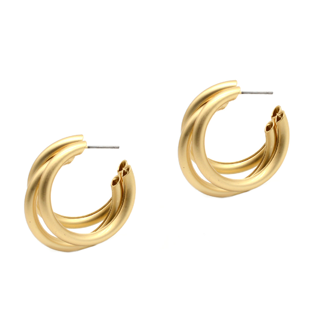 Glistening Gold Jewelry Set