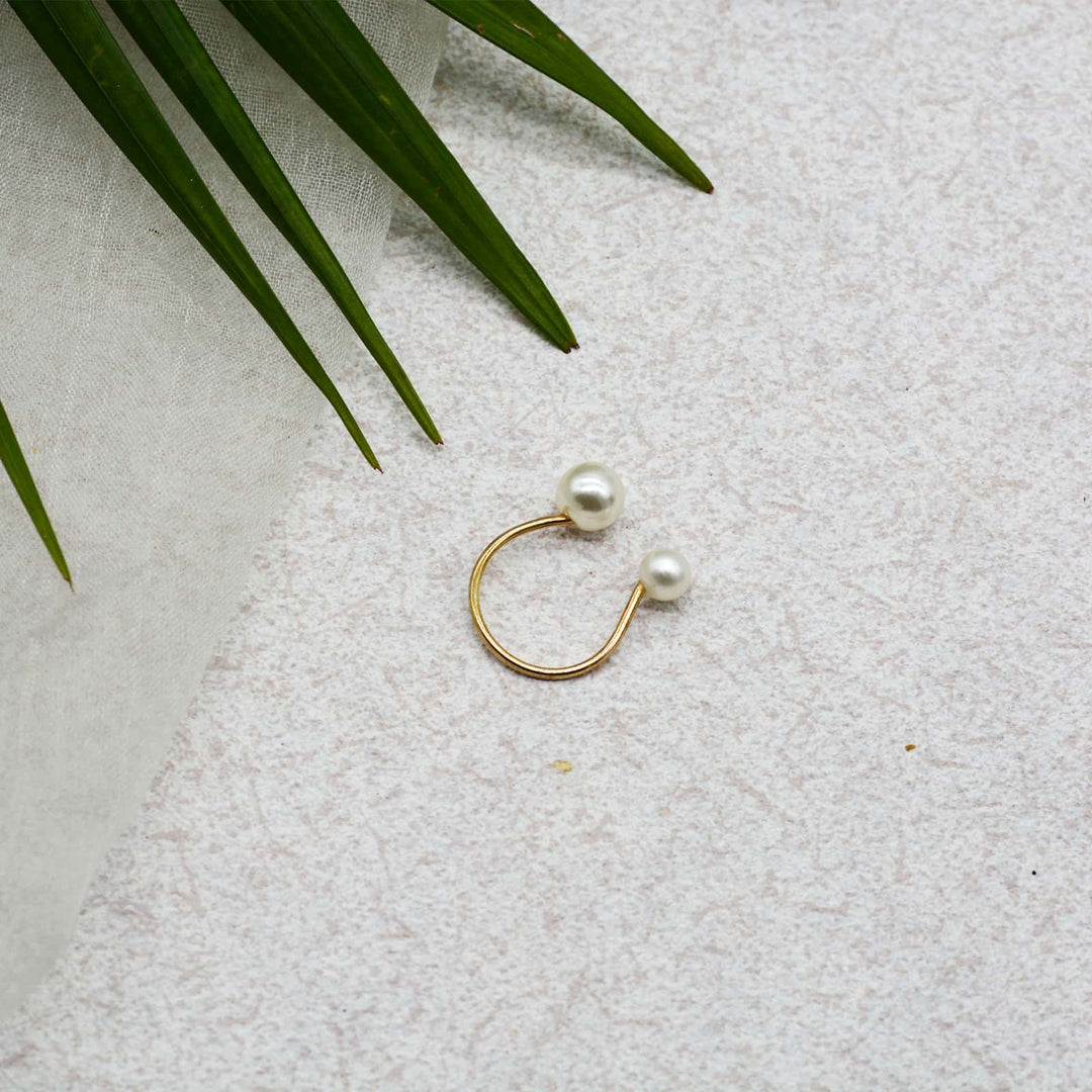 Basra Pearl Ring - Joker & Witch