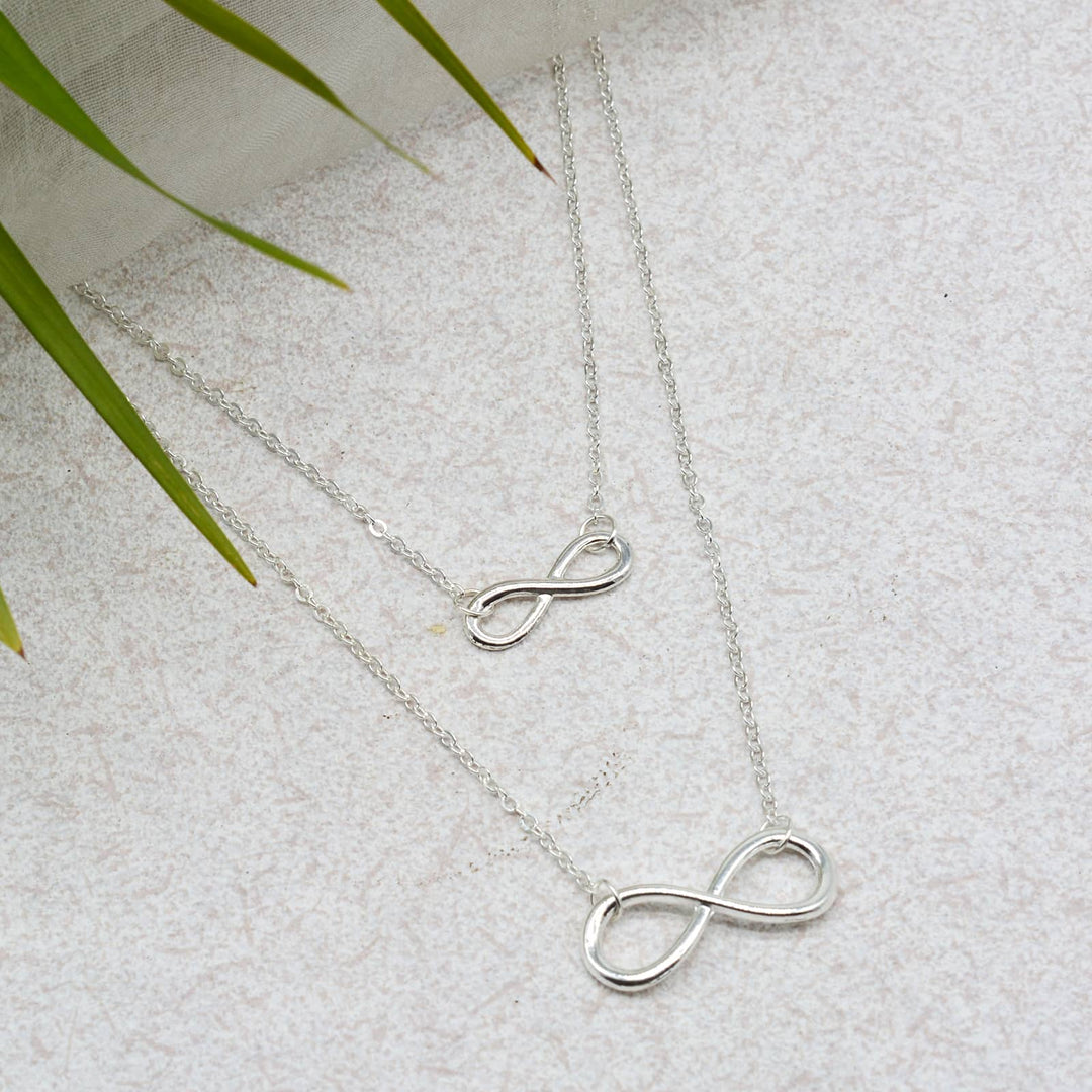 Boston Layered Silver Necklace - Joker & Witch