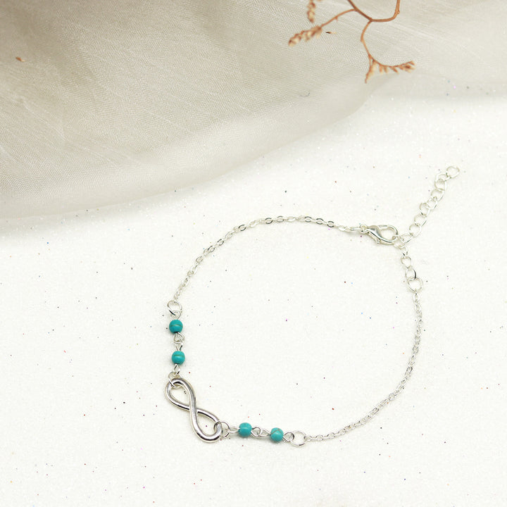 Bluish Anklet - Joker & Witch