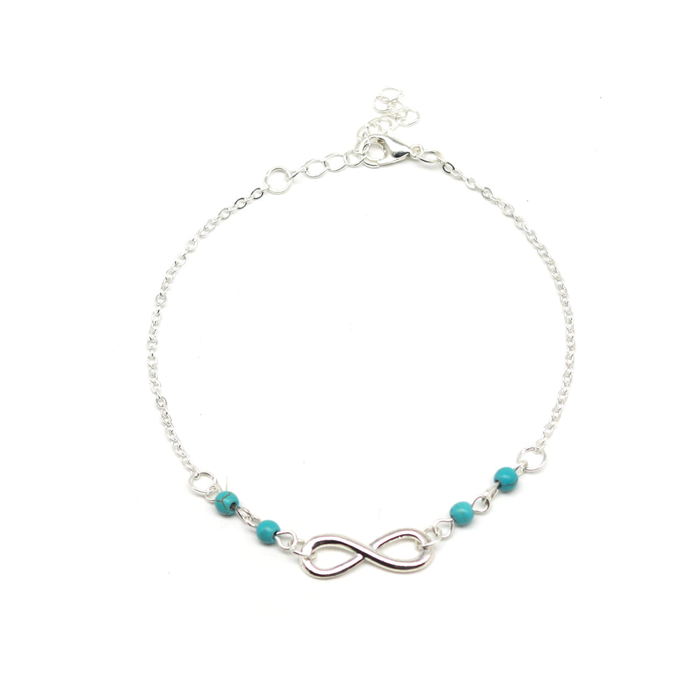 Bluish Anklet - Joker & Witch