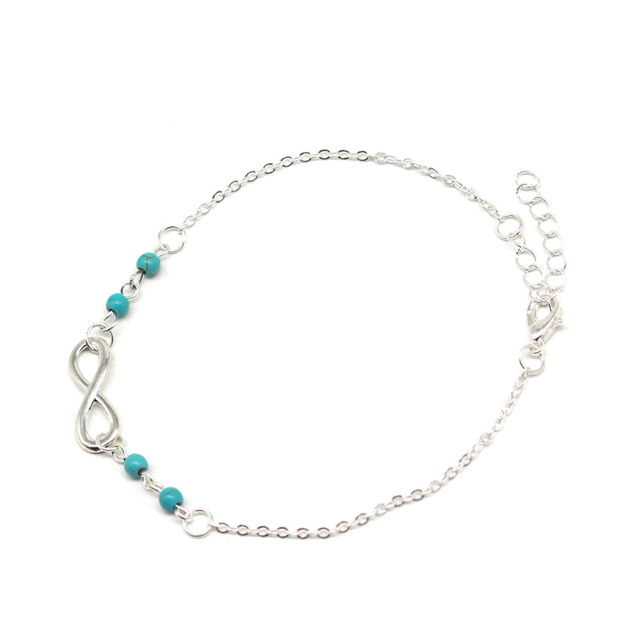 Bluish Anklet - Joker & Witch