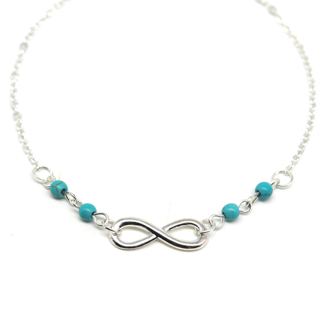 Bluish Anklet - Joker & Witch