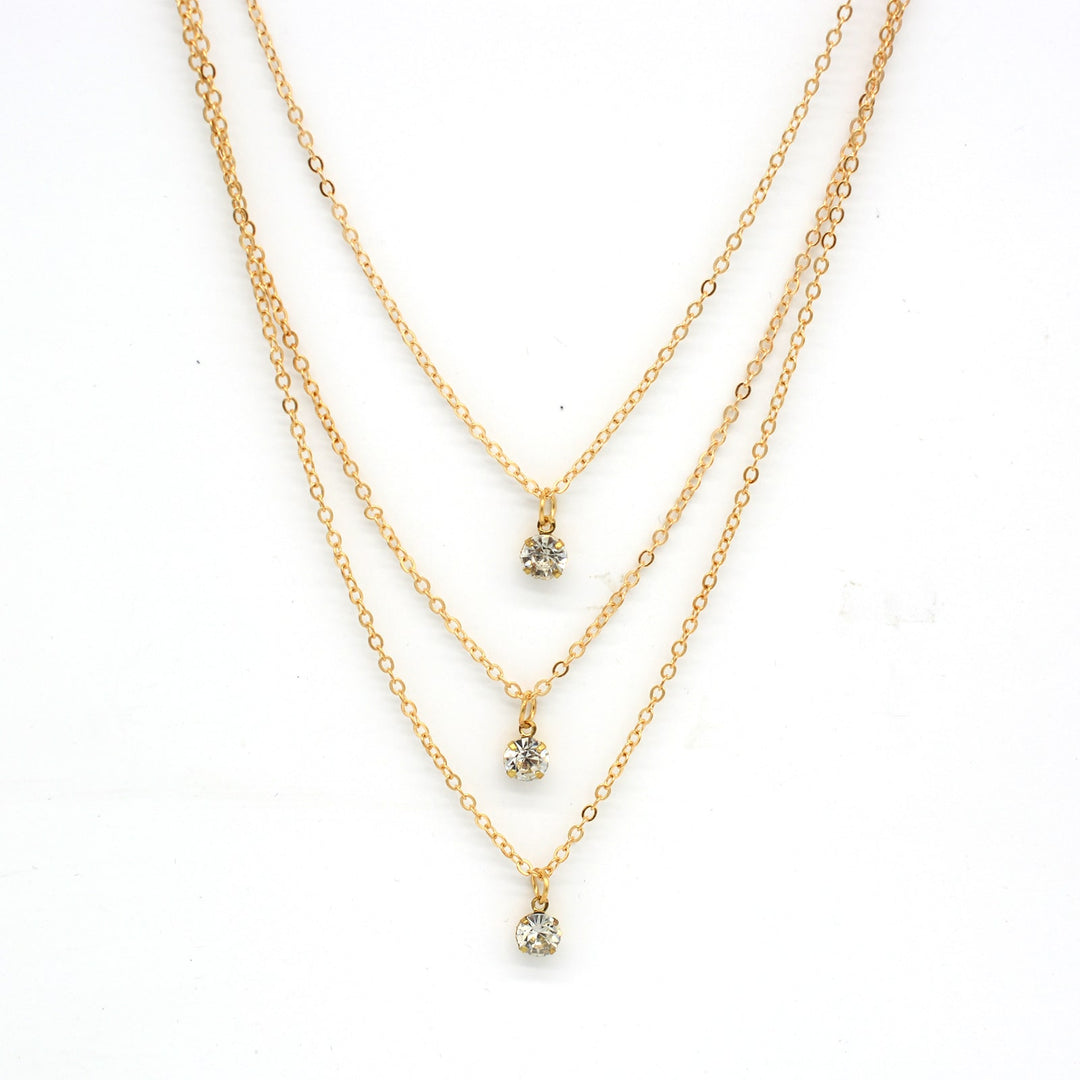 Lagos Layered Gold Necklace - Joker & Witch