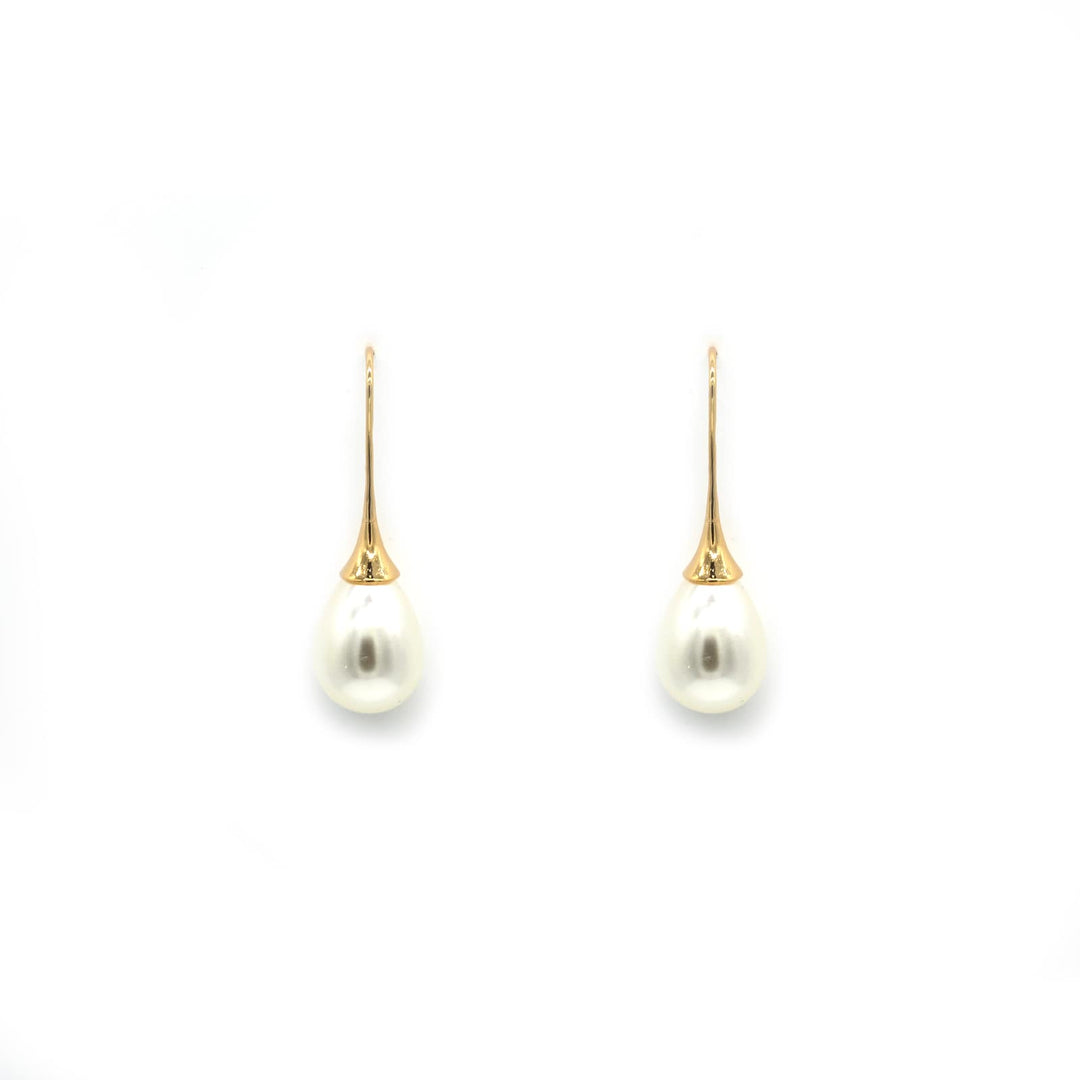 Pearly Gold Earrings - Joker & Witch
