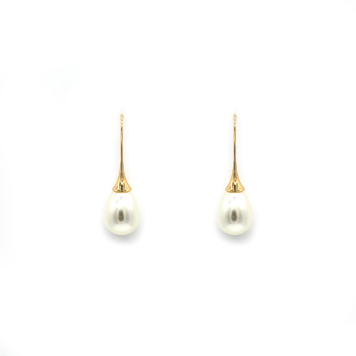 Pearly Gold Earrings - Joker & Witch