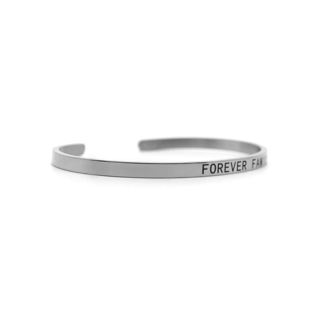 Forever Family Silver Mantra Band - Joker & Witch