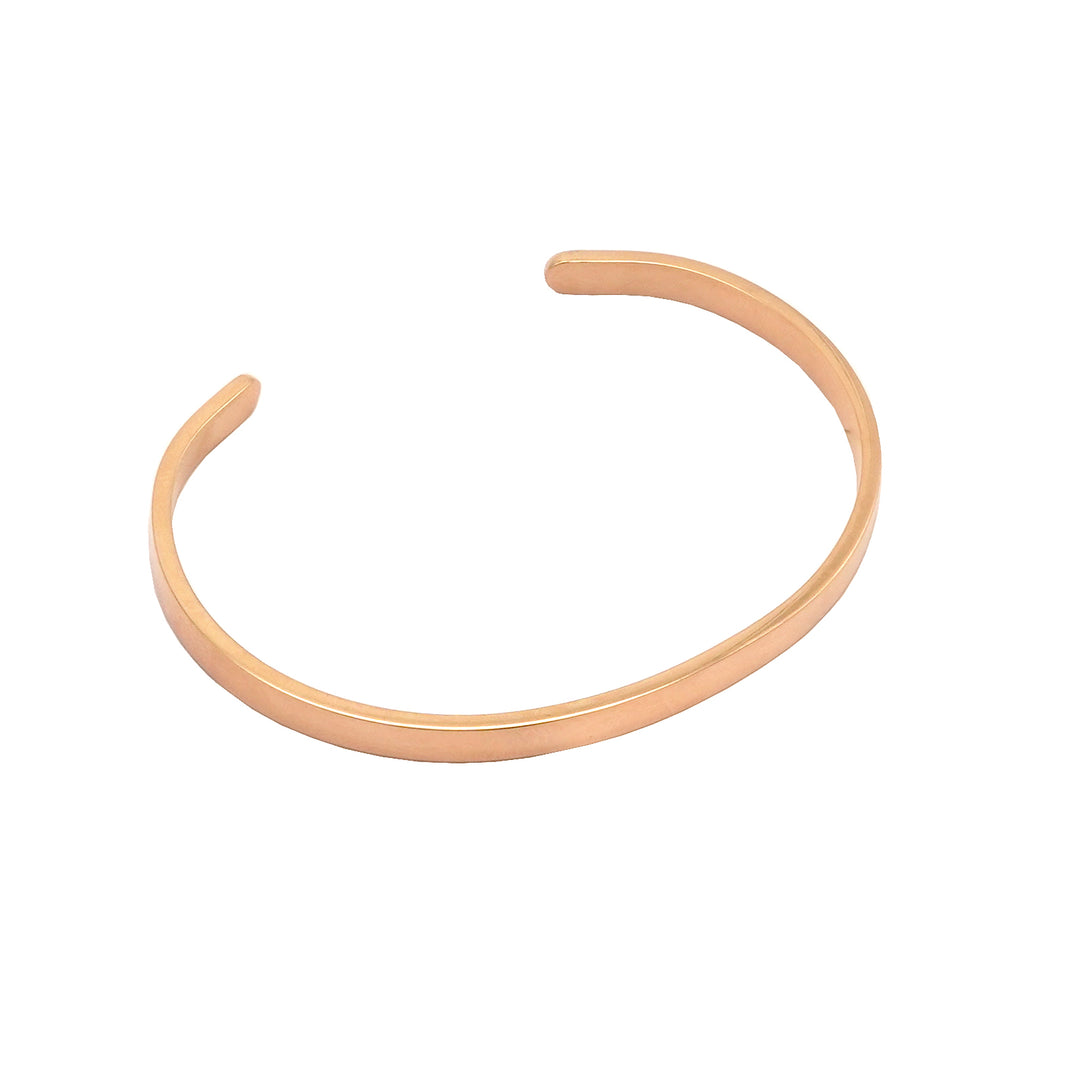 Minimal Rose Gold Band