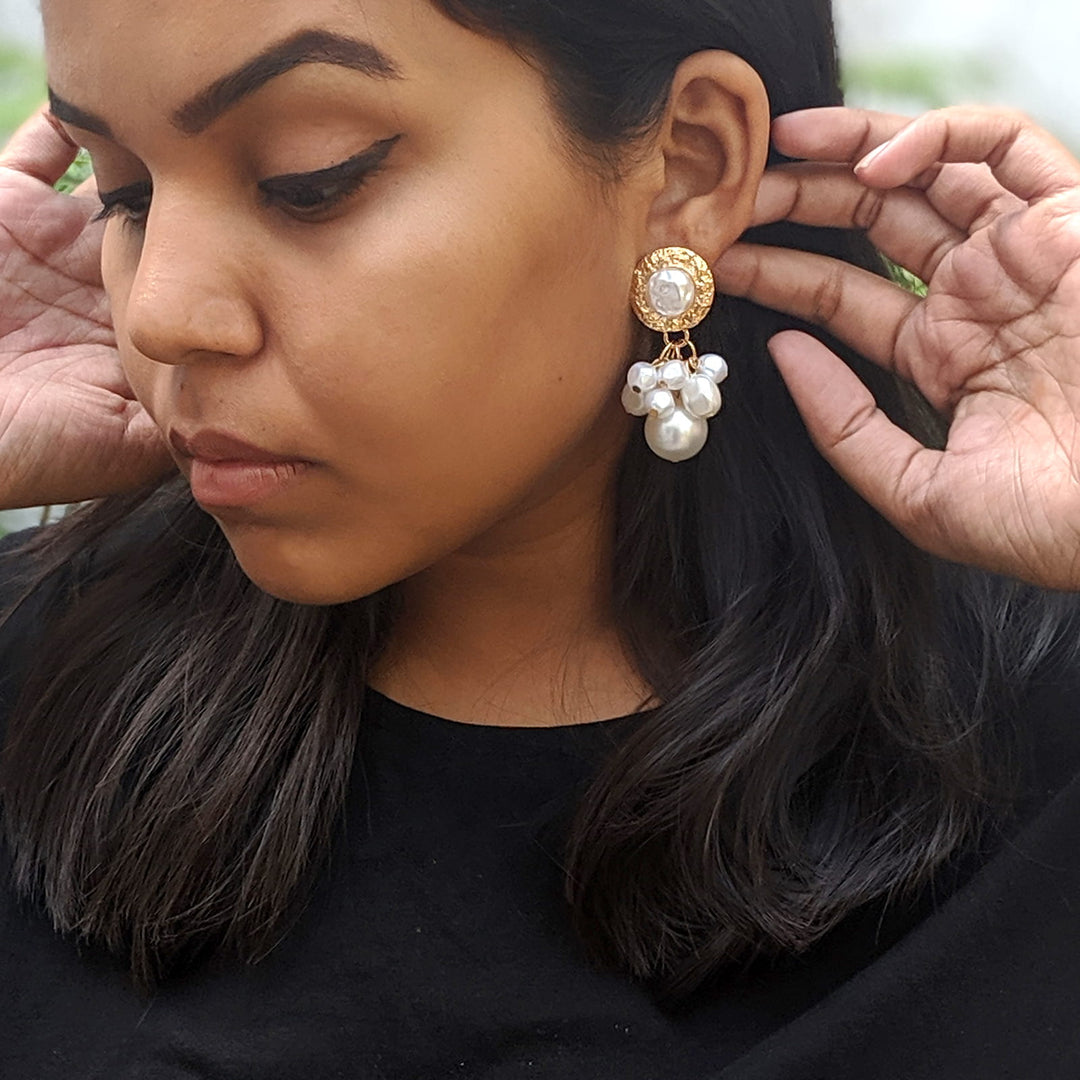 Mikimoto Pearl Gold Earrings - Joker & Witch