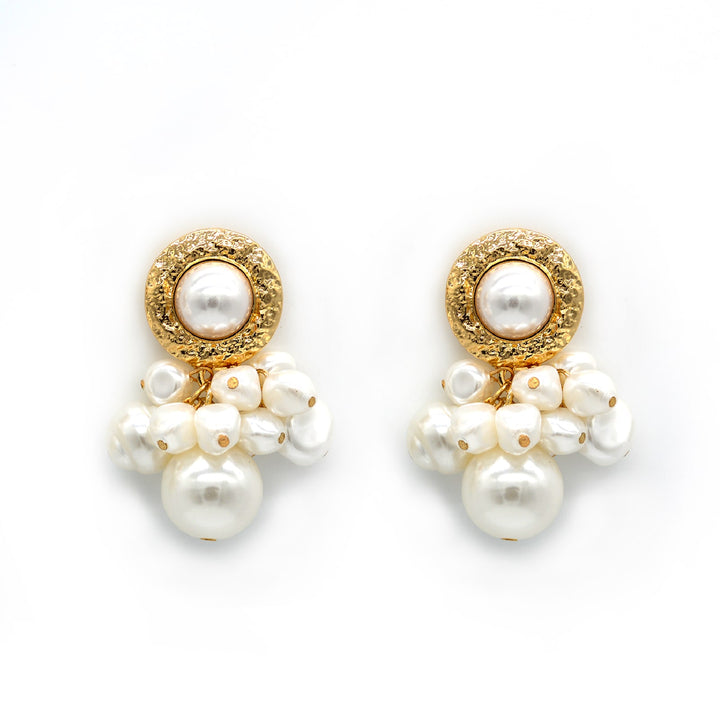 Mikimoto Pearl Gold Earrings - Joker & Witch