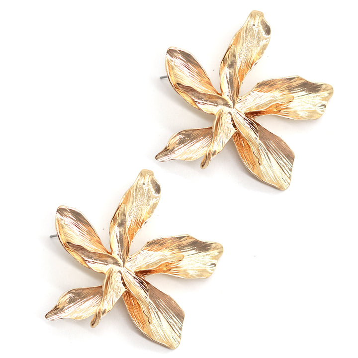 Flora Gold Earrings