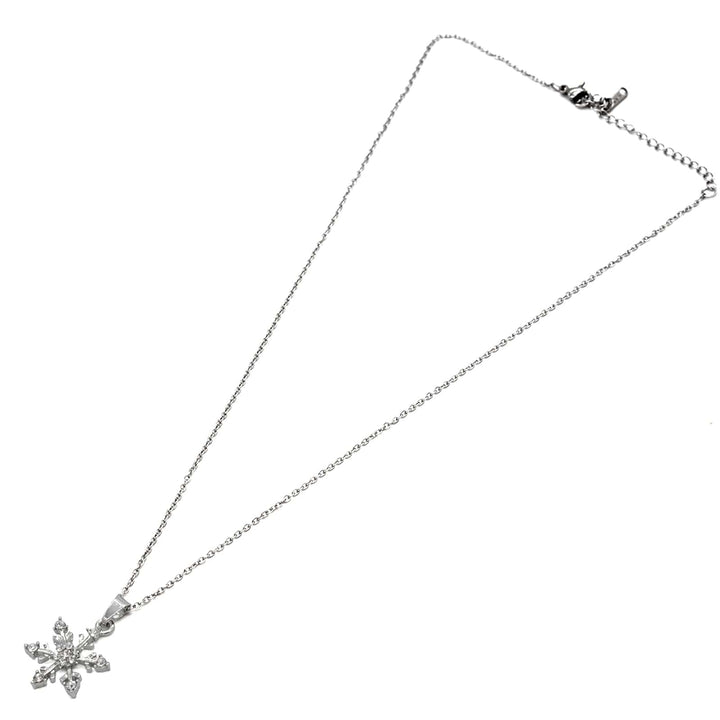 Let It Go Snow Flake Silver Necklace - Joker & Witch