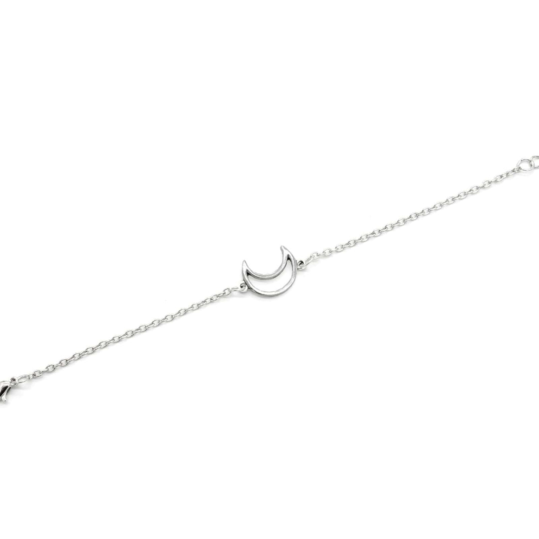 Cold Moon Set Of 5 Silver Bracelets - Joker & Witch