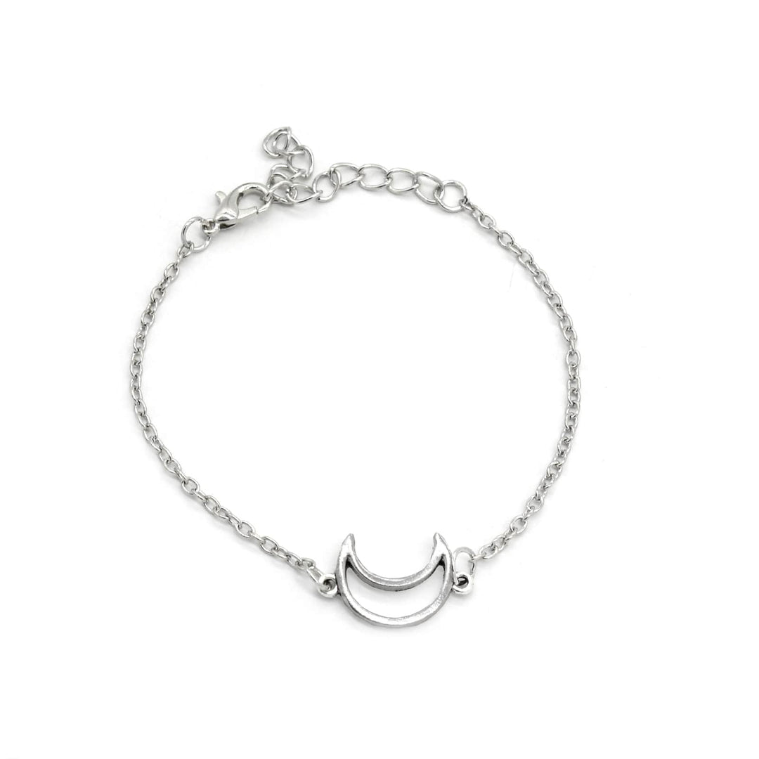 Cold Moon Set Of 5 Silver Bracelets - Joker & Witch