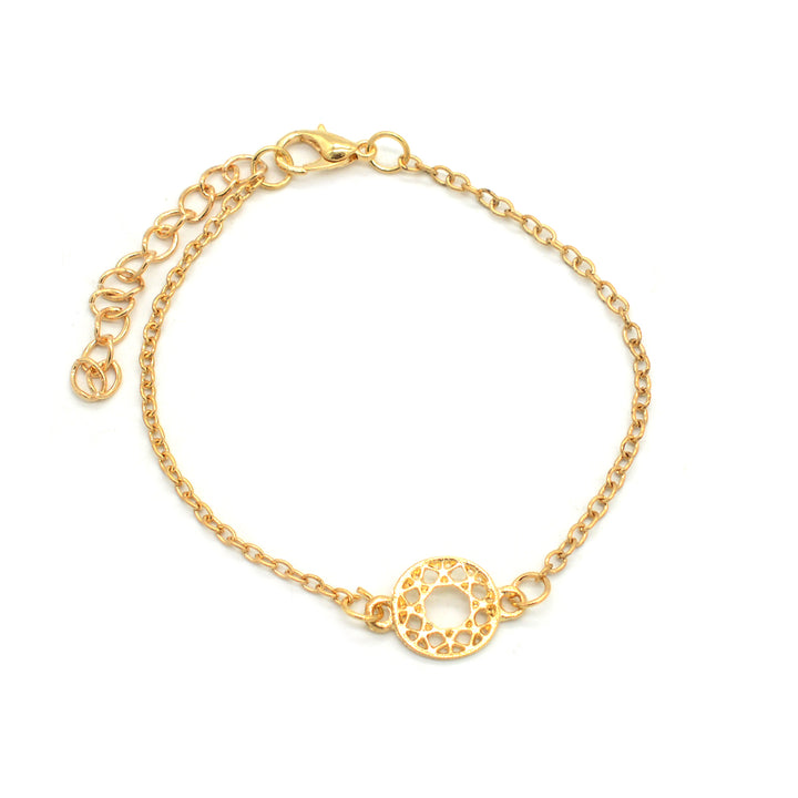 Shine Bright Set Of 4 Gold Bracelets