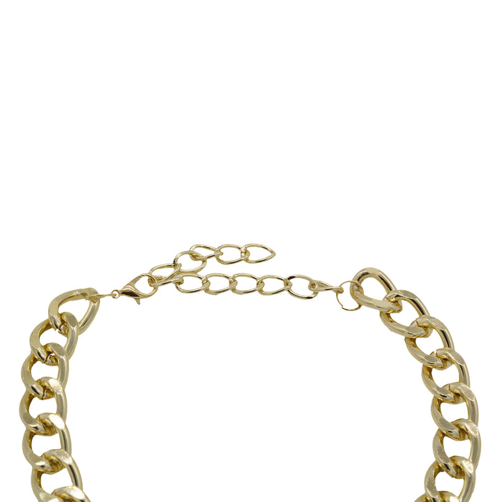 Stella Curb Chain Gold Necklace