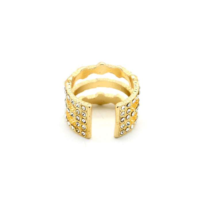 Pearlaceous Gold Ring - Joker & Witch