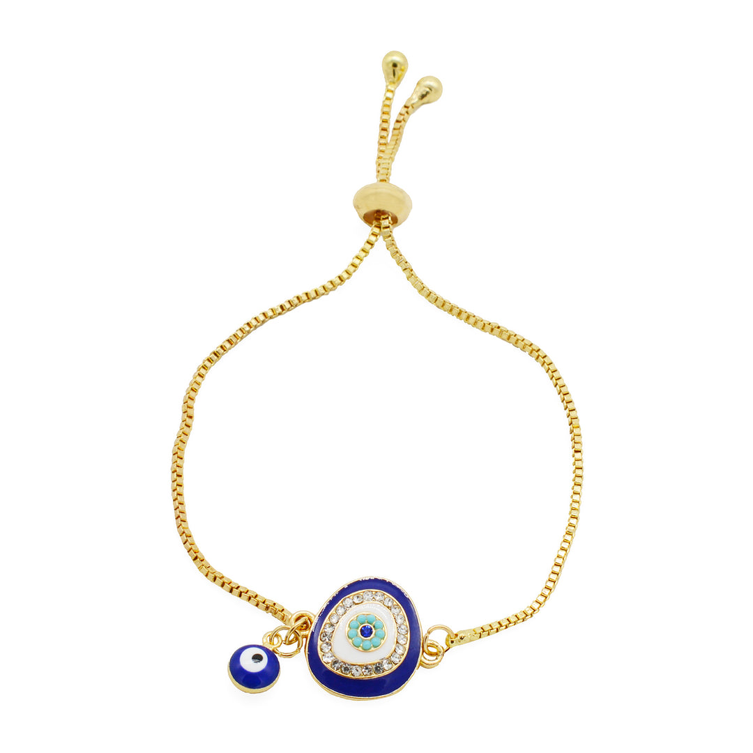 Julia Evil Eye Gold Bracelet
