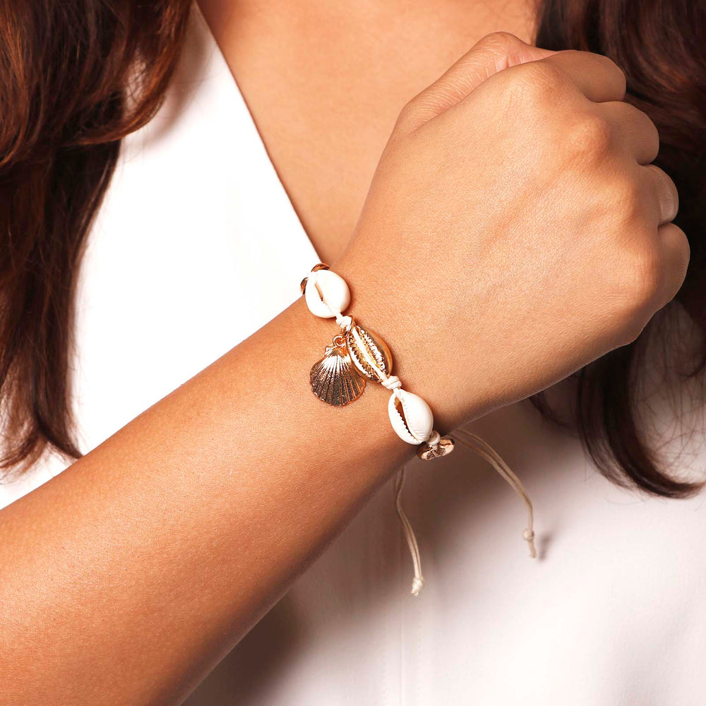 Erica Mixed Shell Bracelet/Anklet - Joker & Witch